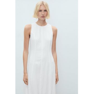 Rochie midi cu croiala balon