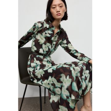 Rochie midi cu imprimeu floral