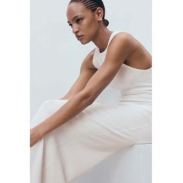 Rochie midi tricotata