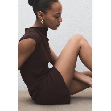 Rochie mini cu model uni