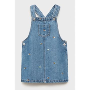 Rochie-sarafan cu detalii brodate