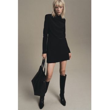 Rochie scurta cu fronseu