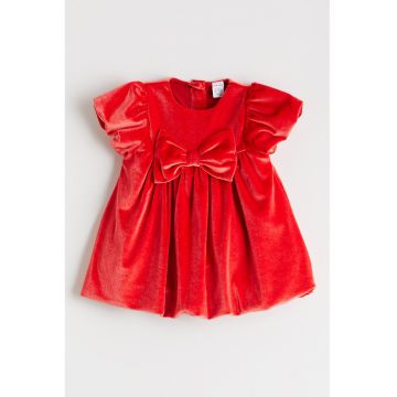 Rochie scurta cu funda