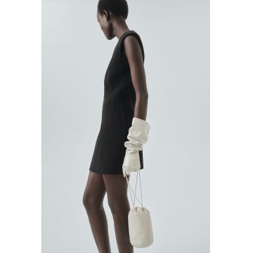 Rochie scurta cu model uni