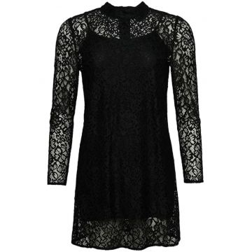 Rochie - Superdry - Poliamida/Viscoza - Negru -