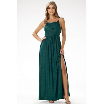 Lunga Rochie Fara maneca A696