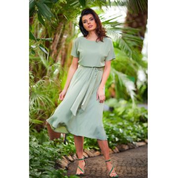 Midi Rochie Maneca scurta - Casual A576