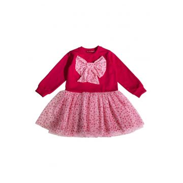 Rochie cu funda si tul