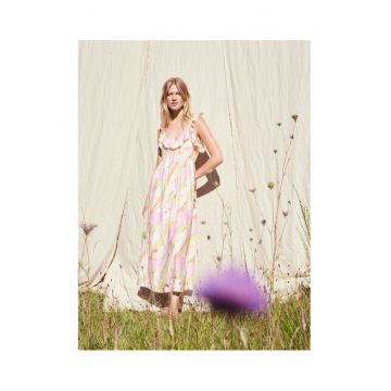 Rochie Dama -  302532070 - Viscoza - Nailon - 40 - Roz