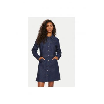 Rochie dama -  304596469 - Bumbac - Albastru