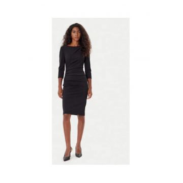 Rochie de cocktail -  neagra - 95% poliester - 5% elastan -
