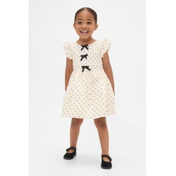 Rochie evazata cu buline