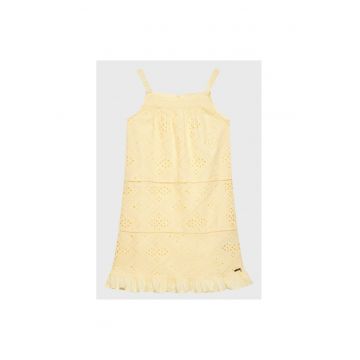 Rochie fete -  302190485 - Bumbac - Galben