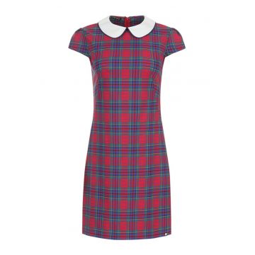 Rochie midi in carouri