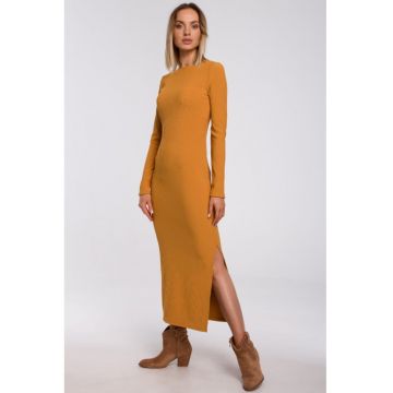 Rochie  Poliester / Elastan - Galben