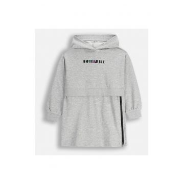 Rochie tip hanorac cu gluga