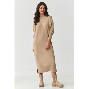 Rochie tip pulover lejera -