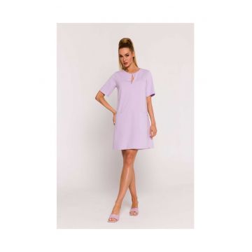 Rochie trapez cu buzunare