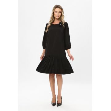 Rochie cu aplicatie florala Tereza