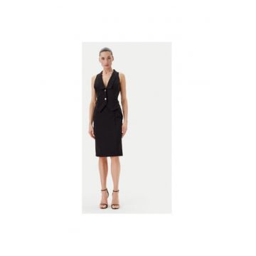 Rochie dama  CFC0019846002 - Poliester - Negru