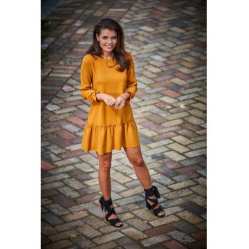 Rochie dama -  Poliester - Caramel - A310