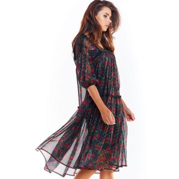 Rochie dama -  Poliester - Multicolor - A330