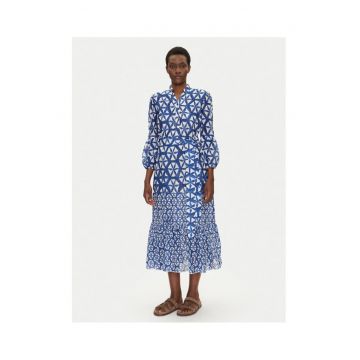 Rochie de vara dama  albastru - fabricat din material usor