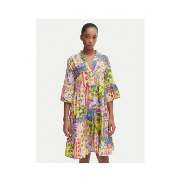 Rochie de vara -  galben - colorat