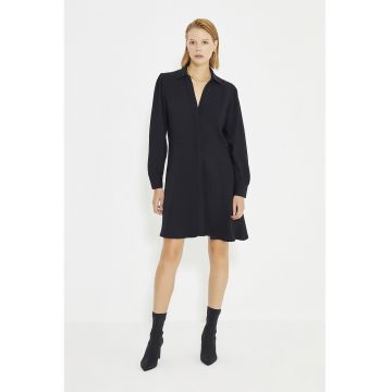 Rochie evazata cu imprimeu