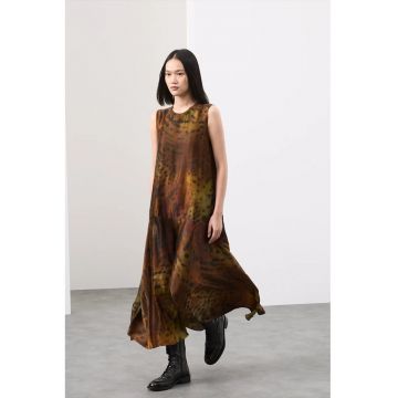 Rochie lejera cu animal print