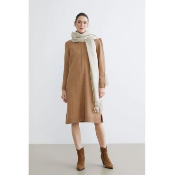 Rochie lejera cu maneci lungi