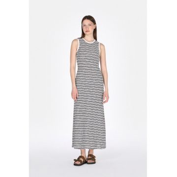 Rochie maxi cu dungi