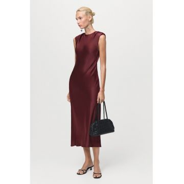 Rochie midi din satin
