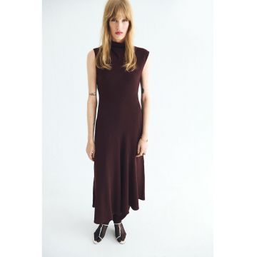 Rochie midi - fara maneci