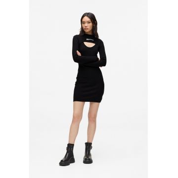 Rochie mini cu detaliu cu logo