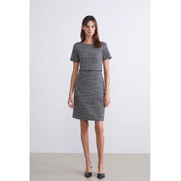 Rochie mini cu maneci scurte