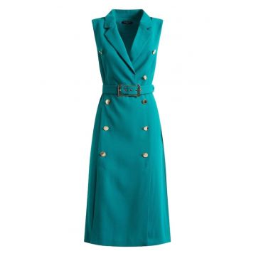 Rochie -  Poliester - Verde -