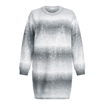 Rochie-pulover cu paiete