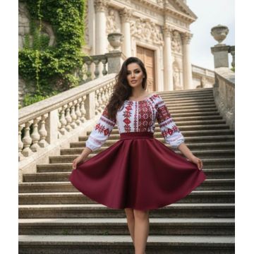 Rochie Traditionala stilizata cu Laura 21