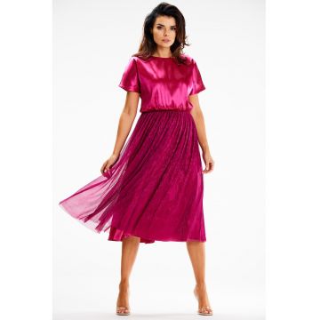 Midi Rochie Elegant - Evazat A627