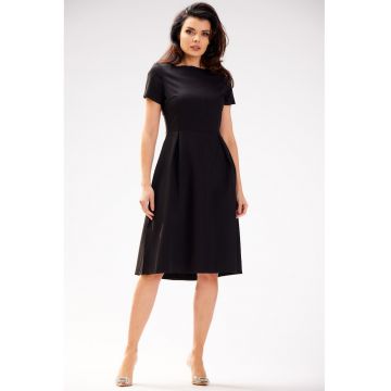 Midi Rochie Maneca scurta - Elegant A592