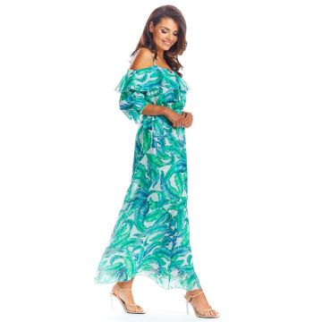 Rochie A311 - Verde
