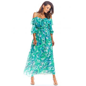 Rochie A311 - Verde