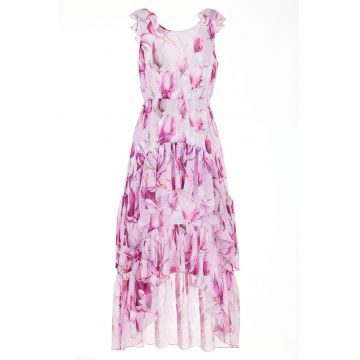 Rochie A500 -  Poliester - Roz