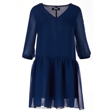 Rochie A514 -  Poliester - Bleumarin