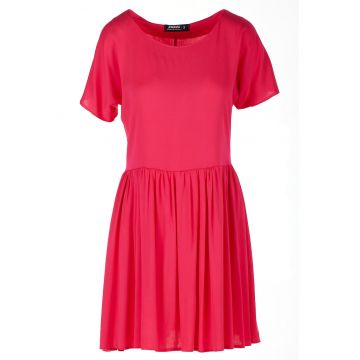 Rochie A517 -  Poliester - Fucsia