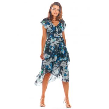 Rochie  cu croiala asimetrica