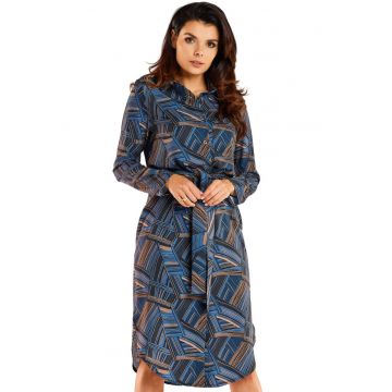 Rochie dama -  albastru maro