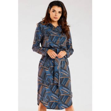 Rochie dama -  albastru maro