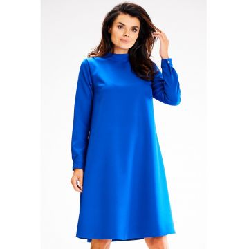 Rochie dama  Poliester - A599 - Albastru -